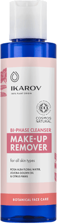 Двуфазен почистващ лосион за лице с масло от жожоба IKAROV
