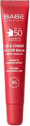 Balzam za usne Lip & Cheek – Red, SPF 50 BABÉ