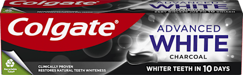 Zobna pasta Advanced White Charcoal Colgate