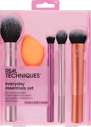 sada štětců Everyday Essentials REAL TECHNIQUES