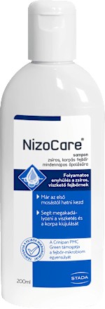Sampon, zsíros és korpás fejbőrre NizoCare
