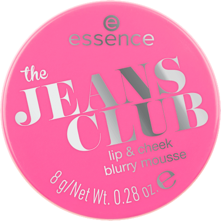 the JEANS CLUB tvářenka 01 Pink Dreams & Cool Jeans essence