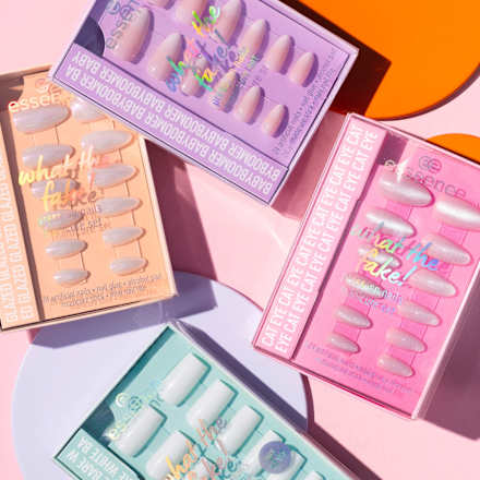 what the fake! umělé nehty 01 GLAZED essence