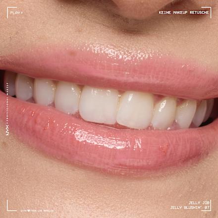 Lipgloss Jelly Job 07 Jelly Blushin NYX PROFESSIONAL MAKEUP