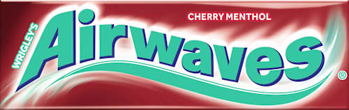 Kaugummi Cherry Menthol Airwaves