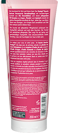 Duschgel Balsam Rosenzarte Verwöhnungspflege Kneipp
