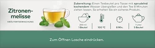 Kräutertee-Mischung Zitronenmelisse LEBENSBAUM