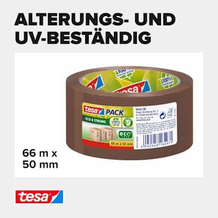 Klebeband Strong Recycled braun  tesa