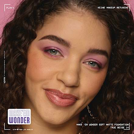 Foundation Make 'EM Wonder 14 True Beige NYX PROFESSIONAL MAKEUP