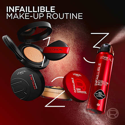 Foundation Infaillible 24H Fresh Wear Cushion 100 Neutral L'ORÉAL PARiS