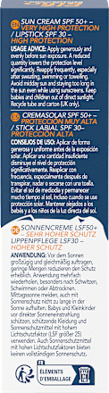 Sonnencreme + Lippenpflege Kombi Mountain LSF 50 PIZ BUIN