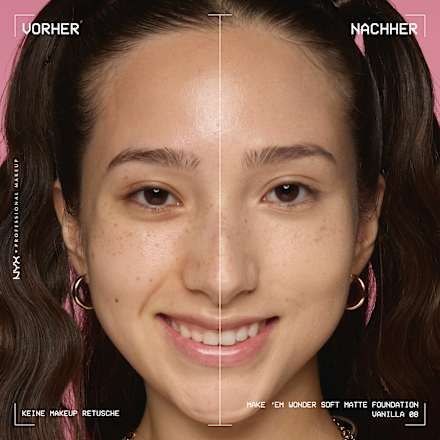 Foundation Make 'EM Wonder 08 Vanilla NYX PROFESSIONAL MAKEUP