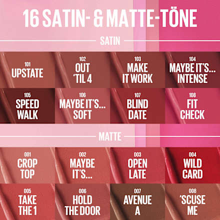 Lippenstift Serum 002 Maybe It's MAYBELLINE NEW YORK