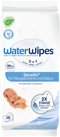 Feuchttücher sensitiv WaterWipes