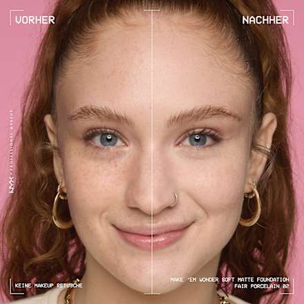 Foundation Make 'EM Wonder 02 Fair Pocelain NYX PROFESSIONAL MAKEUP