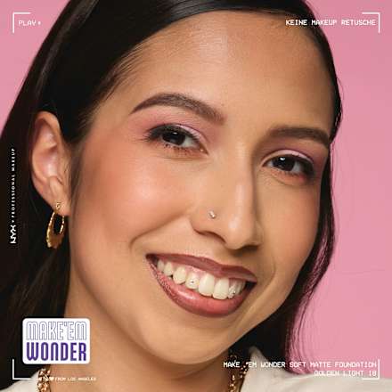 Foundation Make 'EM Wonder 18 Golden Light NYX PROFESSIONAL MAKEUP