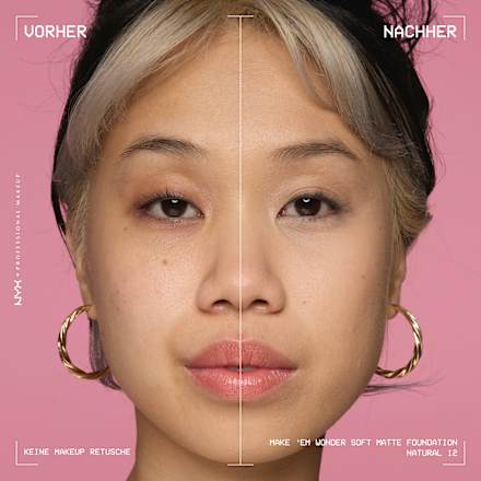 Foundation Make 'EM Wonder 12 Natural NYX PROFESSIONAL MAKEUP