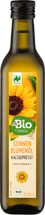 Olio di semi di girasole bio pressato a freddo dmBio