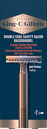 Rasierhobel, Double Edge King. C. Gillette