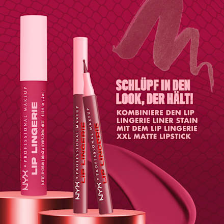 Lipliner Lip Lingerie Stain 04 Steamy Spice NYX PROFESSIONAL MAKEUP