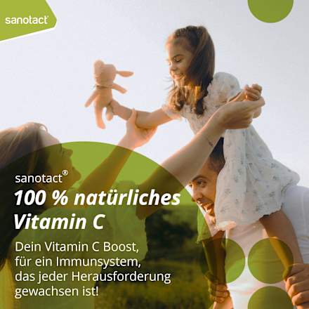 natürliches Vitamin C Lutschtabletten 30 St. sanotact