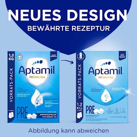 Anfangsmilch Pre Pronutra von Geburt an Aptamil
