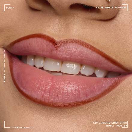 Lipliner Lingerie Stain 03 Barely There NYX PROFESSIONAL MAKEUP