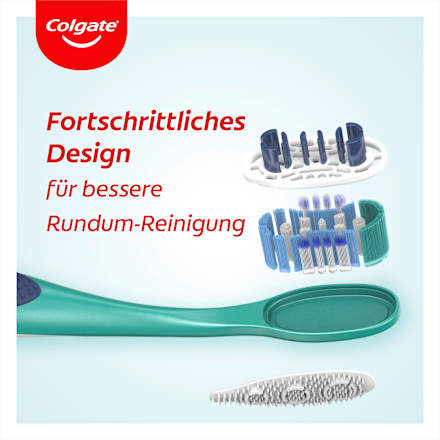 Zahnbürste 360° mittel sortiert Colgate