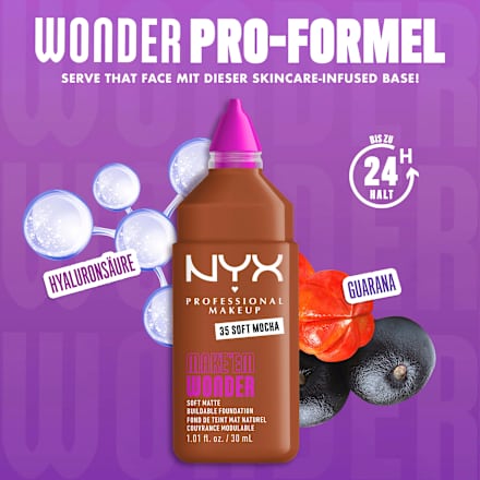 Foundation Make 'EM Wonder 35 Soft Mocha NYX PROFESSIONAL MAKEUP