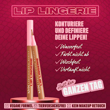 Lipliner Lip Lingerie Stain 01 Tease U Later NYX PROFESSIONAL MAKEUP