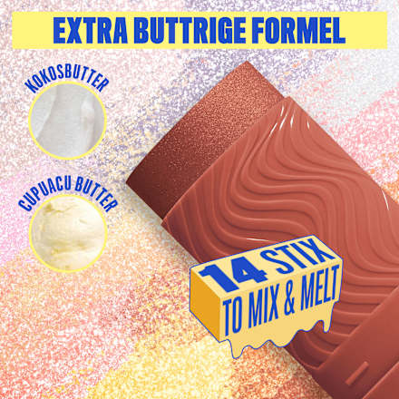 Highlighter Buttermelt Stix 13 Left On Melt  NYX PROFESSIONAL MAKEUP