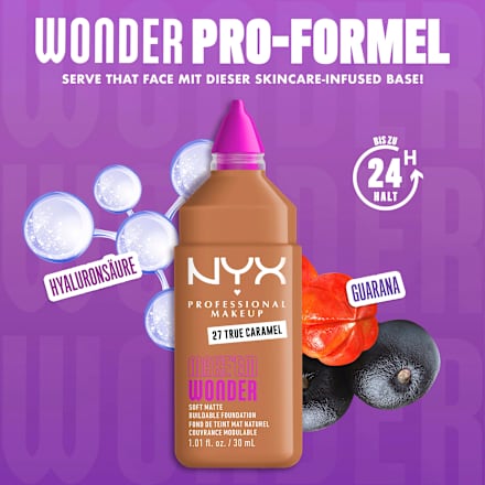 Foundation Make 'EM Wonder 27 True Caramel NYX PROFESSIONAL MAKEUP