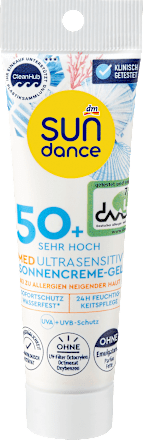 Crema-gel solare MED ULTRA SENSITIVE SPF50+ sundance