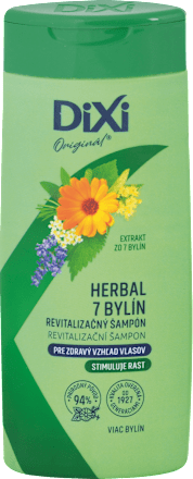 Revitalizačný šampón na vlasy Herbal 7 bylín DiXi