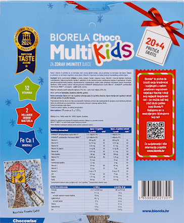 Adventski kalendar Choco Multi Kids, više vrsta BIORELA