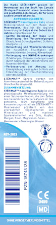 Nasenhygiene Baby STÉRIMAR