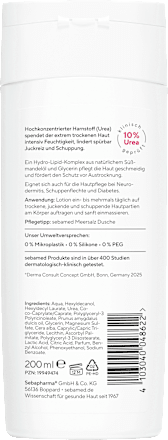 Bodylotion Urea Akut 10% sebamed