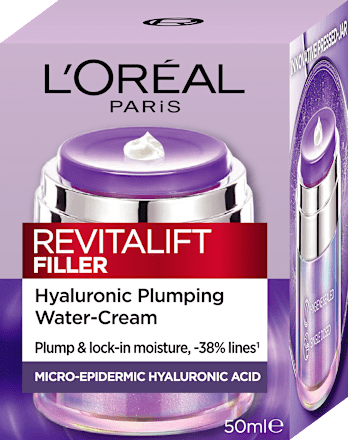 Ľahký hydratačný pleťový krém Revitalift Filler Hyaluronic Plumping L'ORÉAL PARiS REVITALIFT