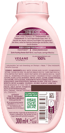 Shampoo Traube Hydraboost Wahre Schätze