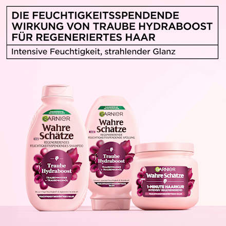 Shampoo Traube Hydraboost Wahre Schätze