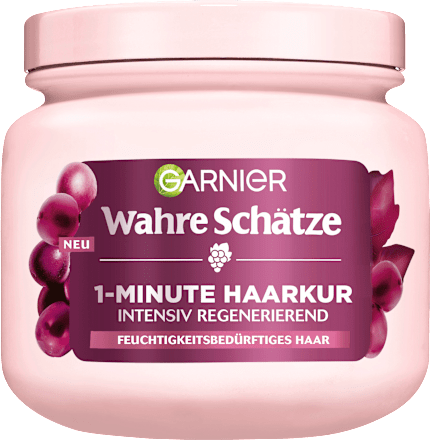 Haarkur 1-Minute Traube Wahre Schätze