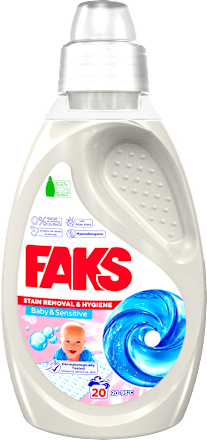 Stain Removal & Hygiene Baby & Sensitive tečni deterdžent za veš, 20 pranja FAKS
