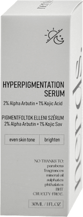 Serum protiv hiperpigmentacije 2 % Alpha Arbutin + 1 % Kojic Acid nerds.