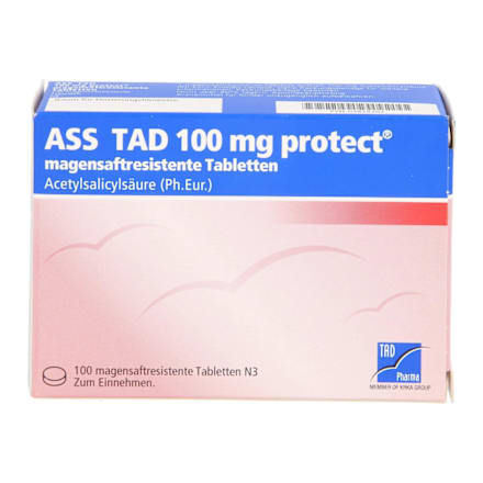 ASS TAD 100mg protect Filmtabletten TAD Pharma