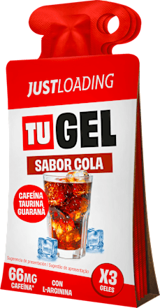 Energy Gel cu aromă, cu Cafeină, Taurină JUSTLOADING