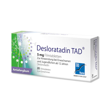 Desloratadin TAD 5mg Filmtabletten TAD Pharma