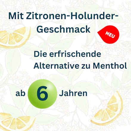 Septolete mit Zitronen-Holunder-Geschmack 3mg/1mg Lutschtabletten Septolete