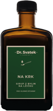 sirup z bylin na krk Dr.Svatek
