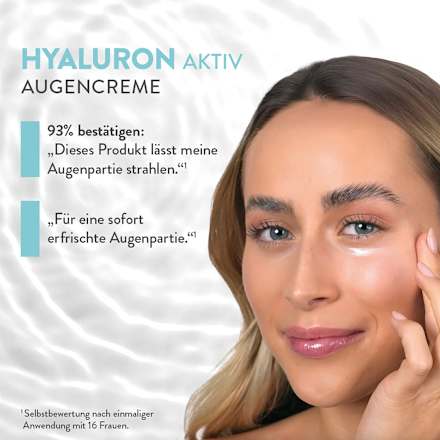 Augencreme Hyaluron Aktiv judith williams COSMETICS