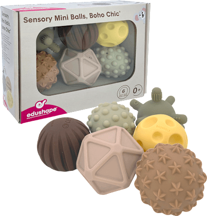 Senzorne loptice za djecu Mini Balls Boho Chic edushape